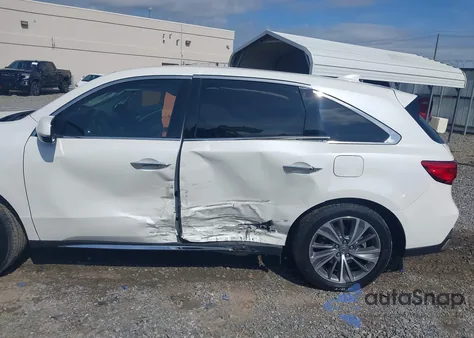 2018 Acura Mdx Technology Entertainment Pkgs from USA, damaged, VIN 5J8YD3H73JL008282